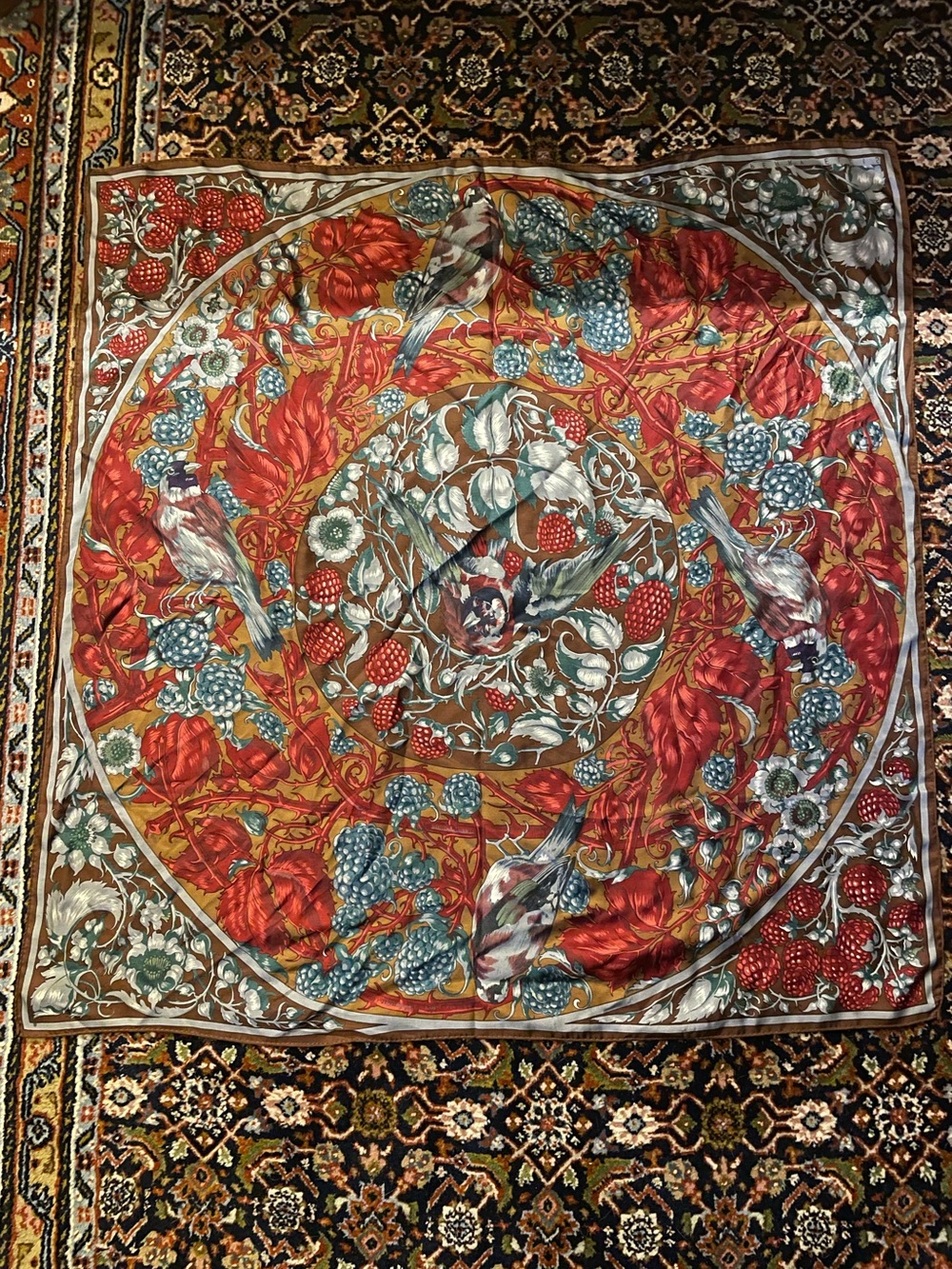 Perry ellis silk scarf
